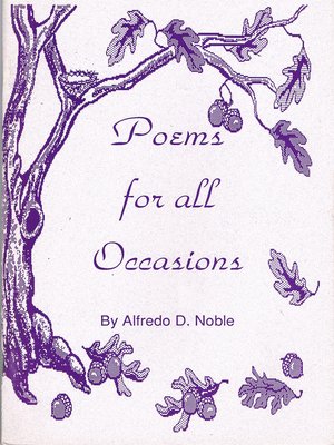 cover image of Poems for All Occasions